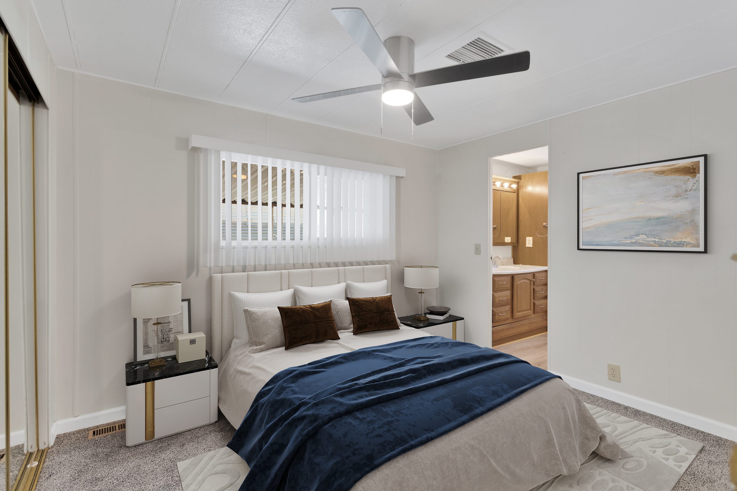 Pool and sundeck with loungers